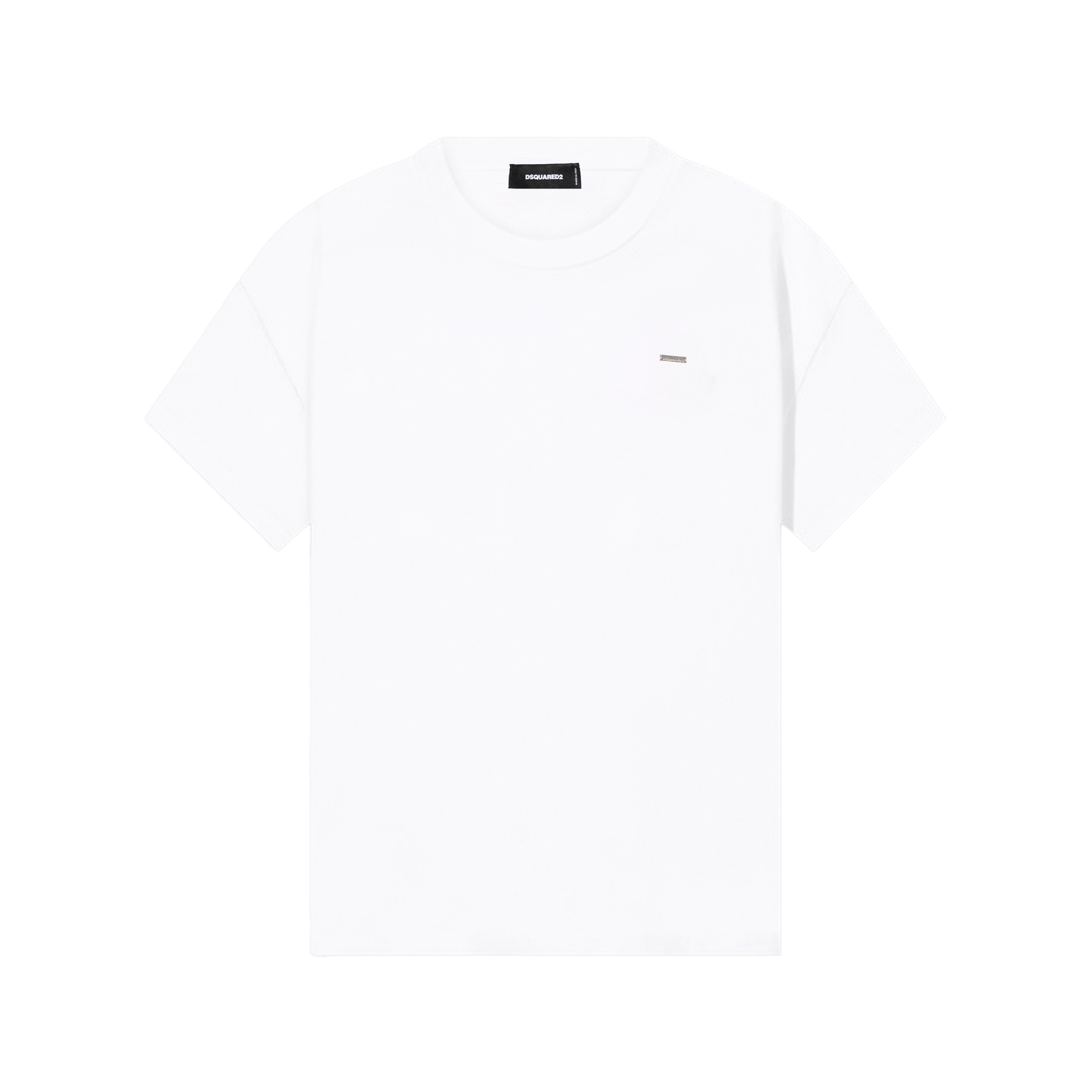 Camiseta Blanca Dsquared2 Basic Plaque