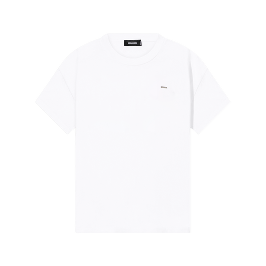 Camiseta Blanca Dsquared2 Basic Plaque