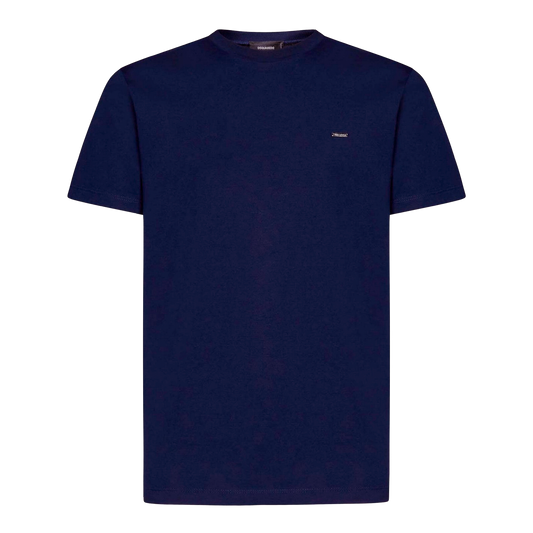 Camiseta Azul Dsquared2 Basic Plaque