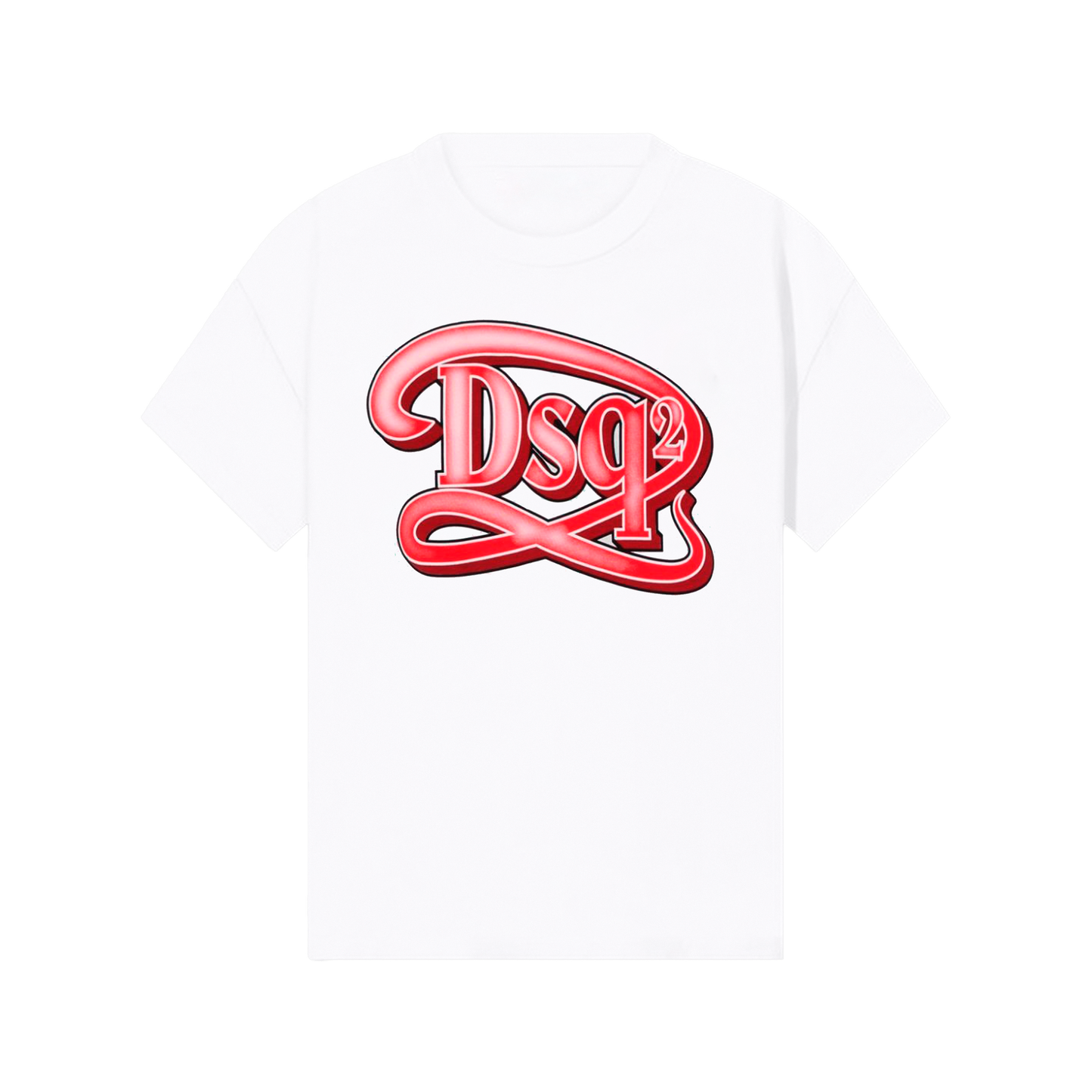 Camiseta Blanca Dsquared2 DSQ2 Logo