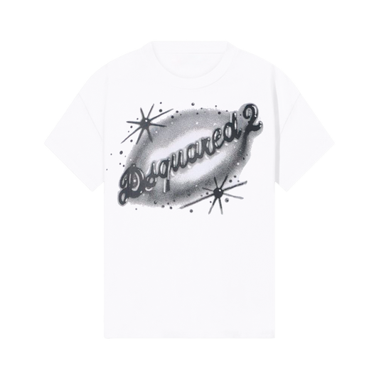 Camiseta Blanca Dsquared2 Galaxy