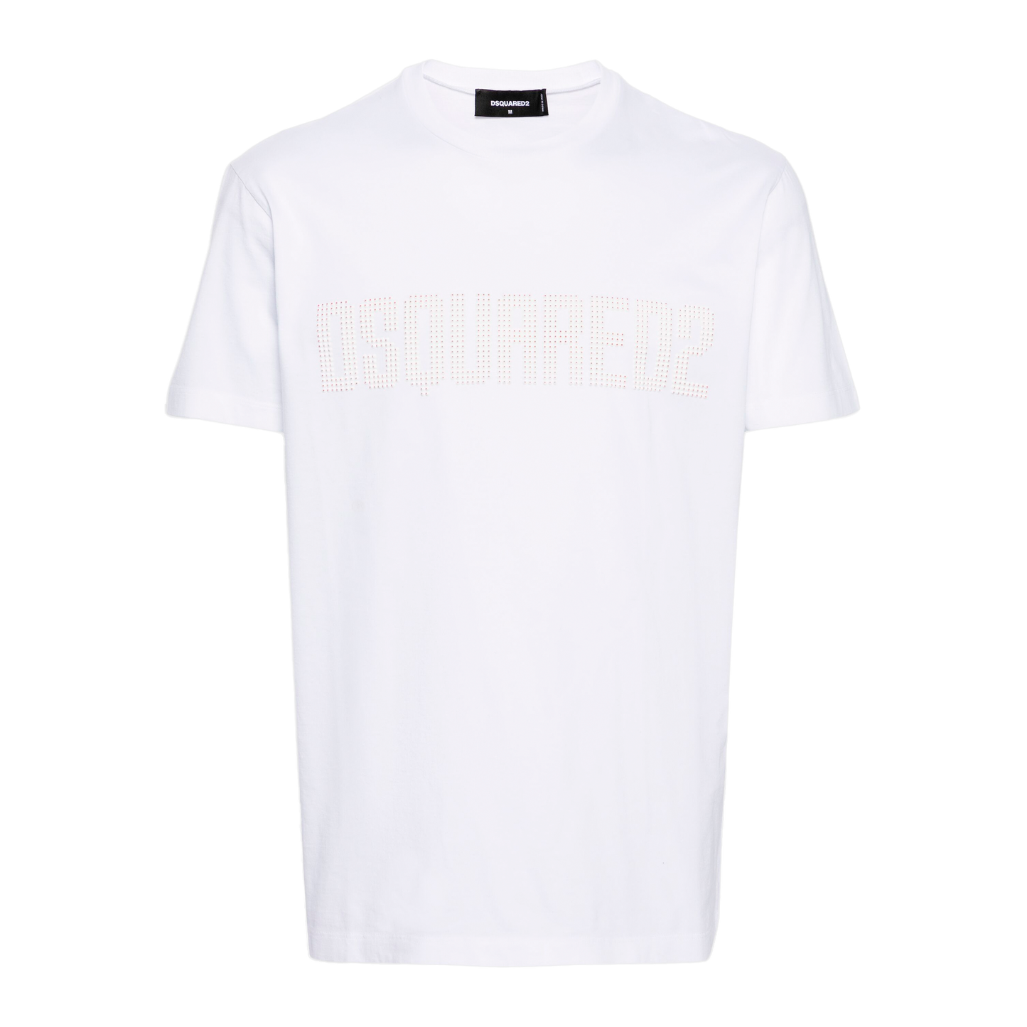 Camiseta Blanca Dsquared2 Crystal Logo