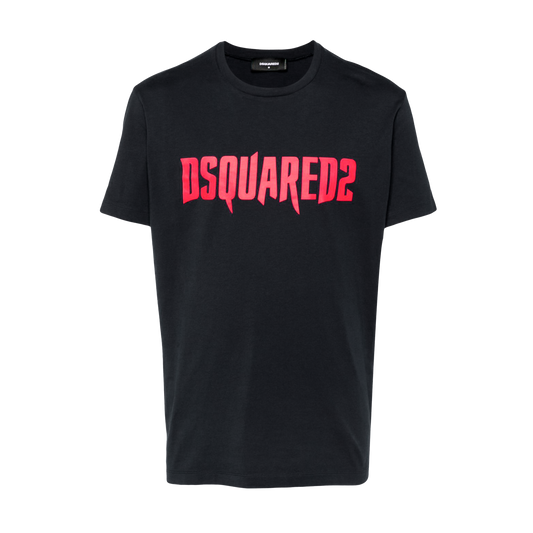 Camiseta Negra Dsquared2 Logo