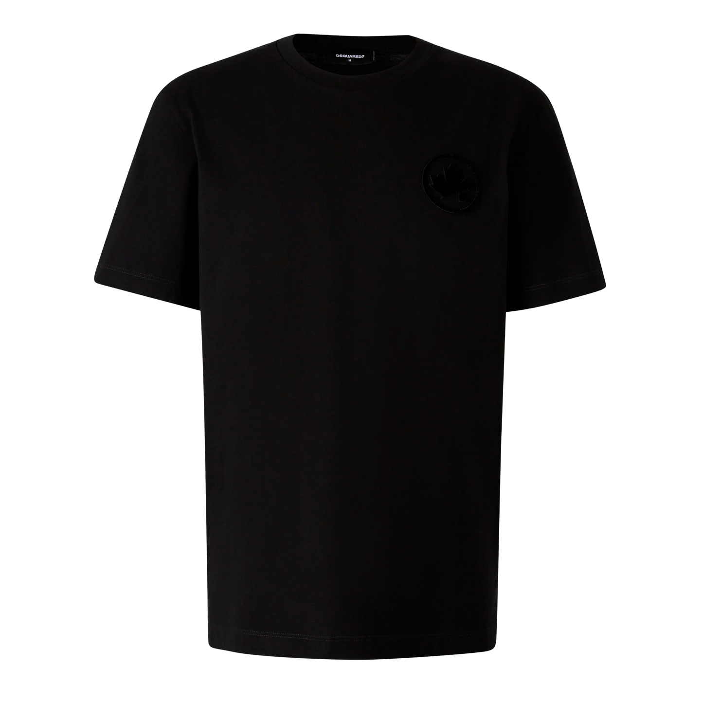 Camiseta Negra Dsquared2 Leaf