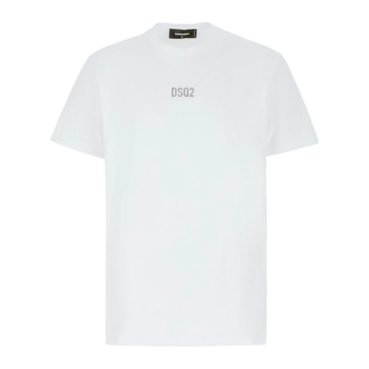 Camiseta Blanca Dsquared2 Dsq2 Logo