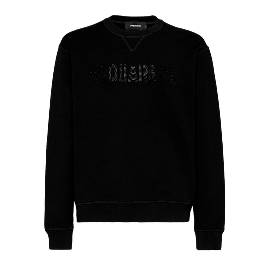 Buzo Negro Dsquared2 Crystals