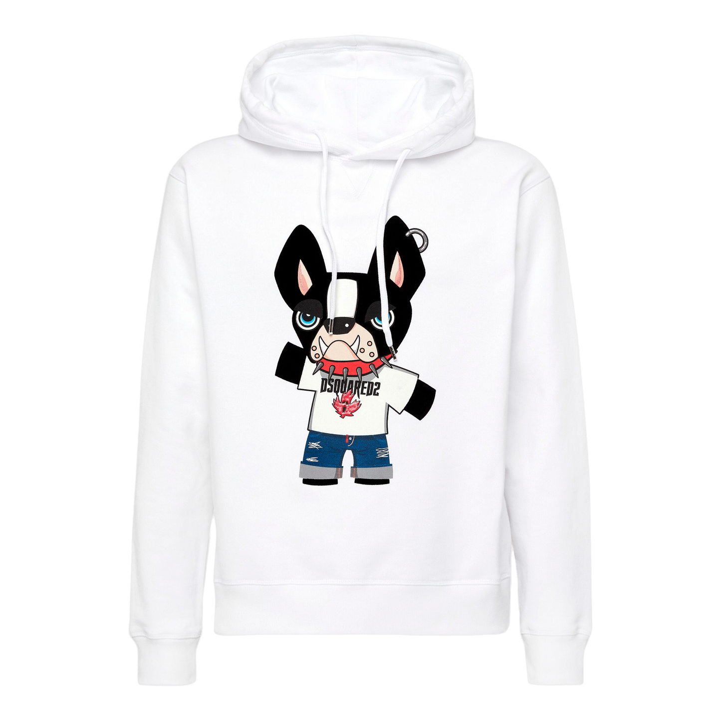 Buzo Tipo Hoodie Blanco Dsquared2 Dog