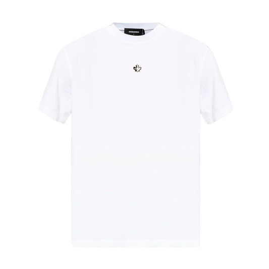 Camiseta Blanca Dsquared2 Leaf