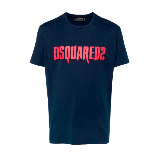 Camiseta Azul Dsquared2 Logo