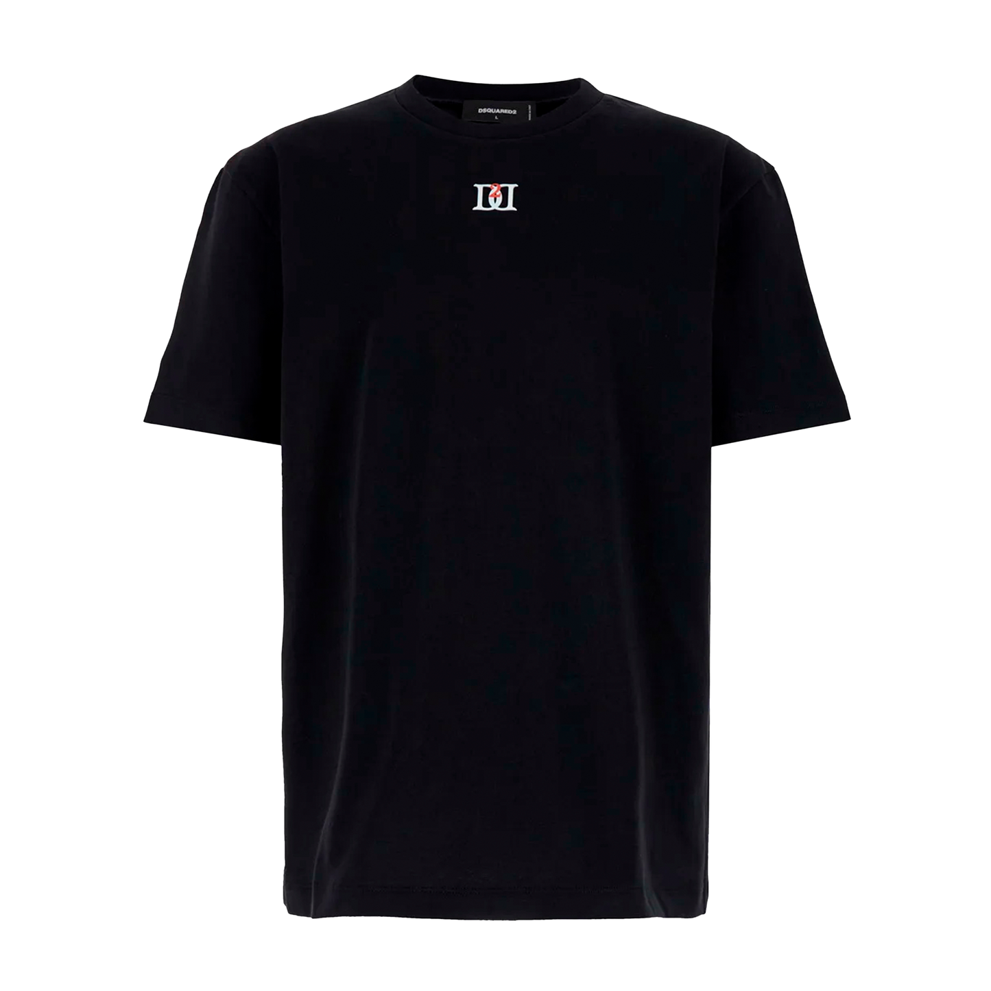 Camiseta Negra Dsquared2 Double Dd