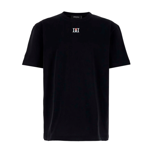 Camiseta Negra Dsquared2 Double Dd