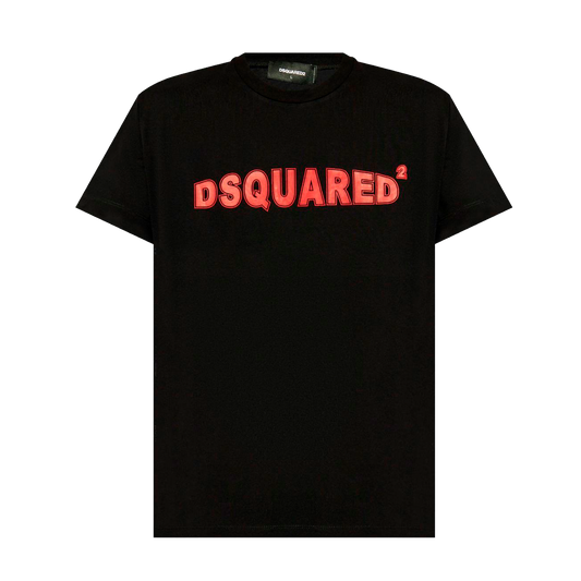 Camiseta Negra Dsquared2 Logo