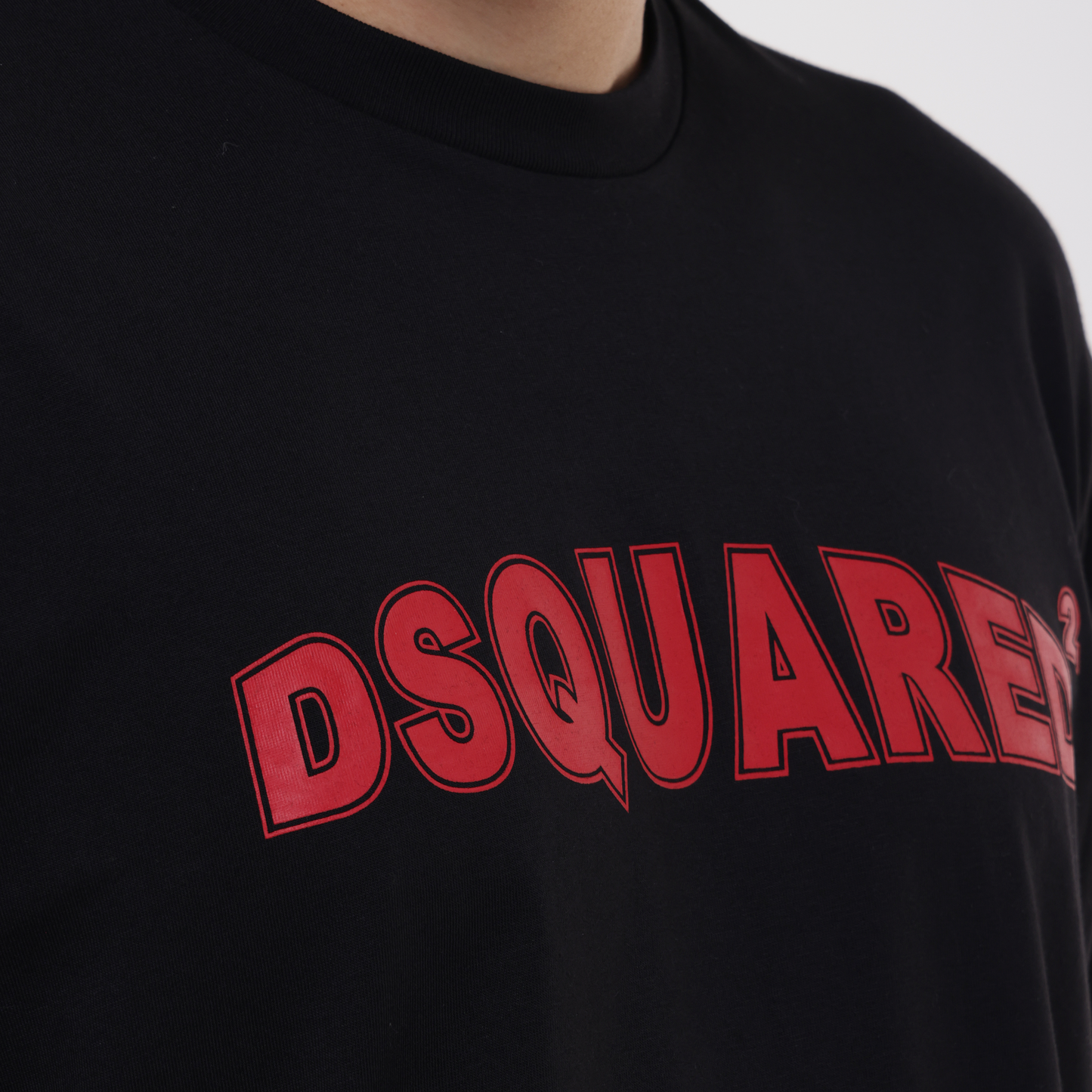 Camiseta Negra Dsquared2 Logo