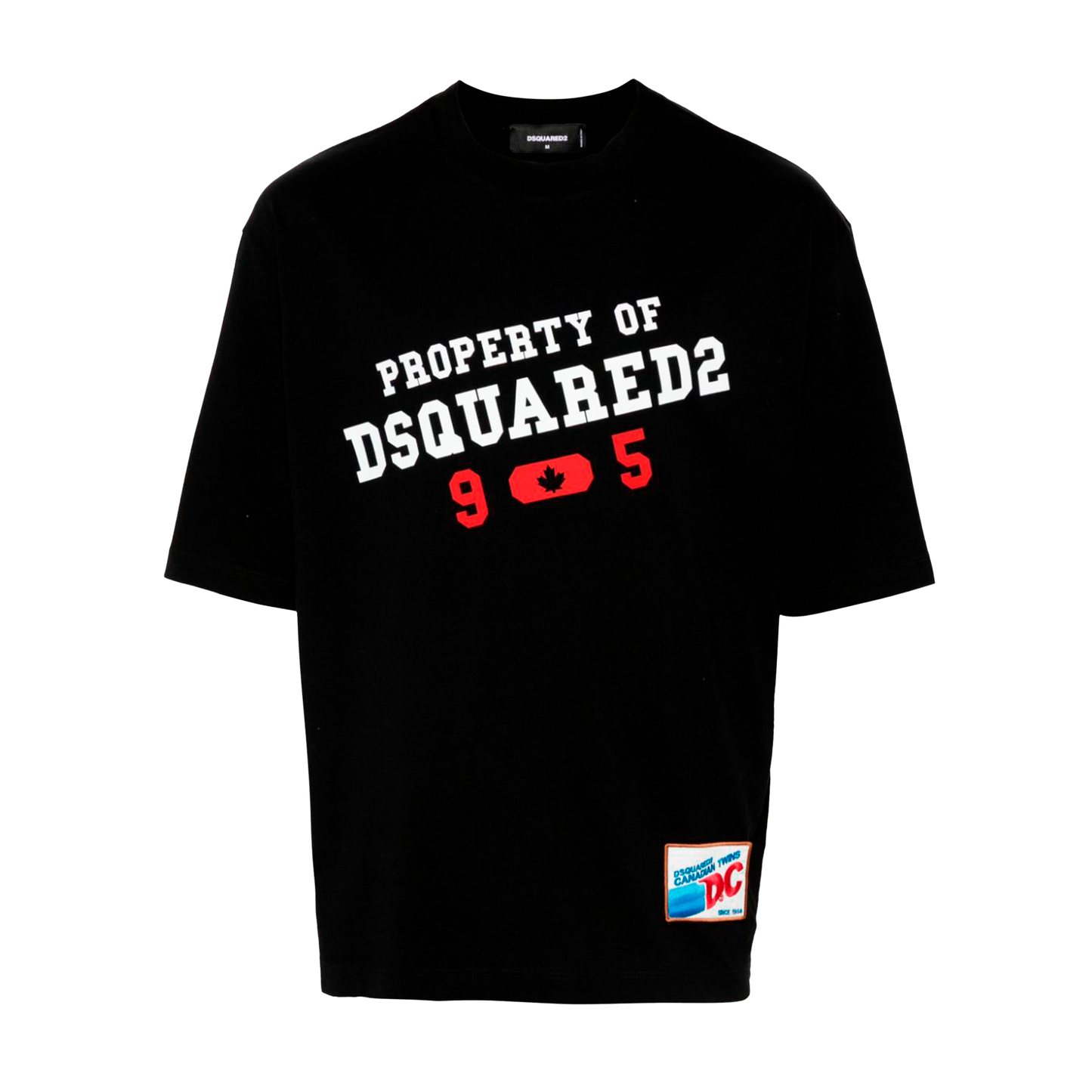 Camiseta Negra Dsquared2 Property