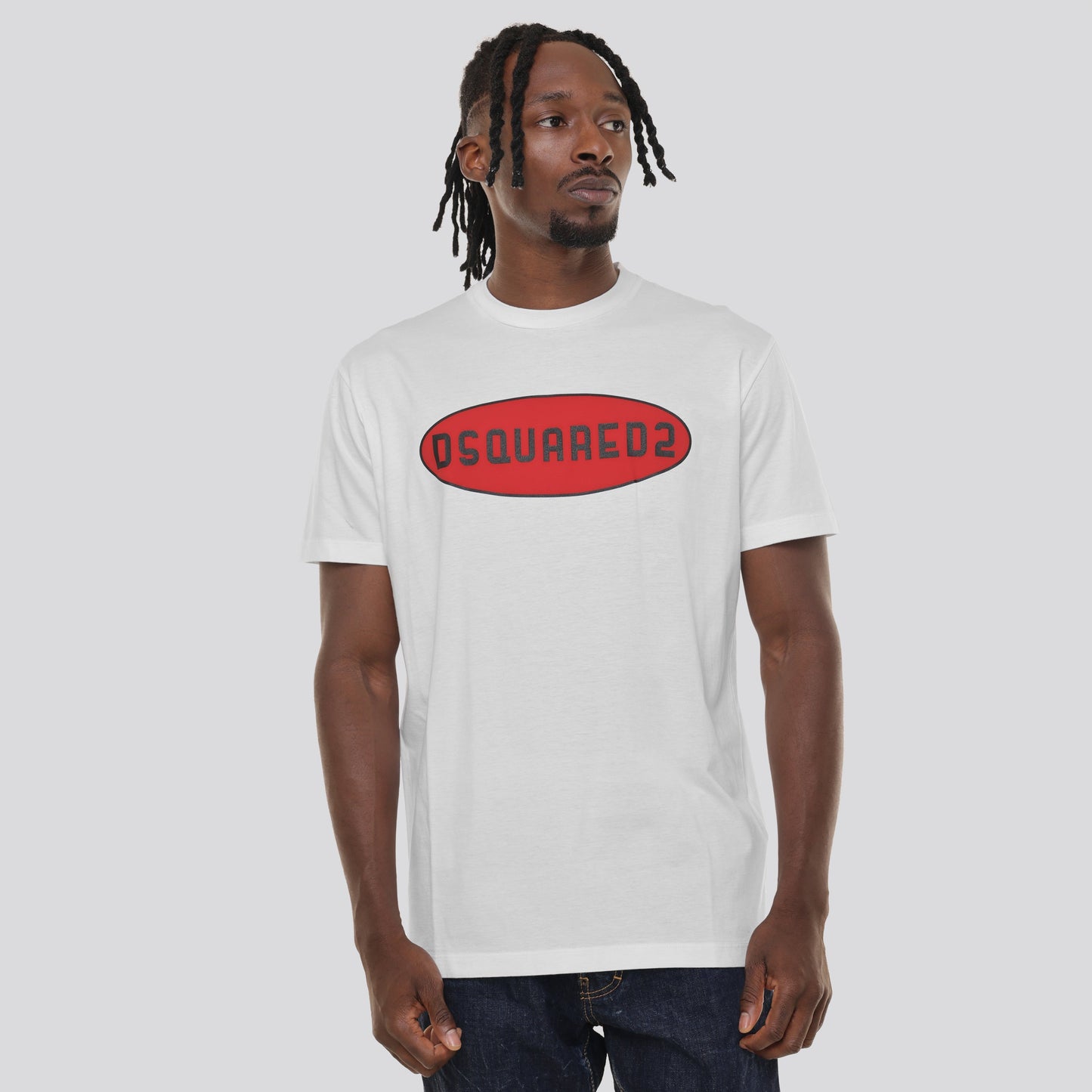Camiseta Blanca Dsquared2 Circle