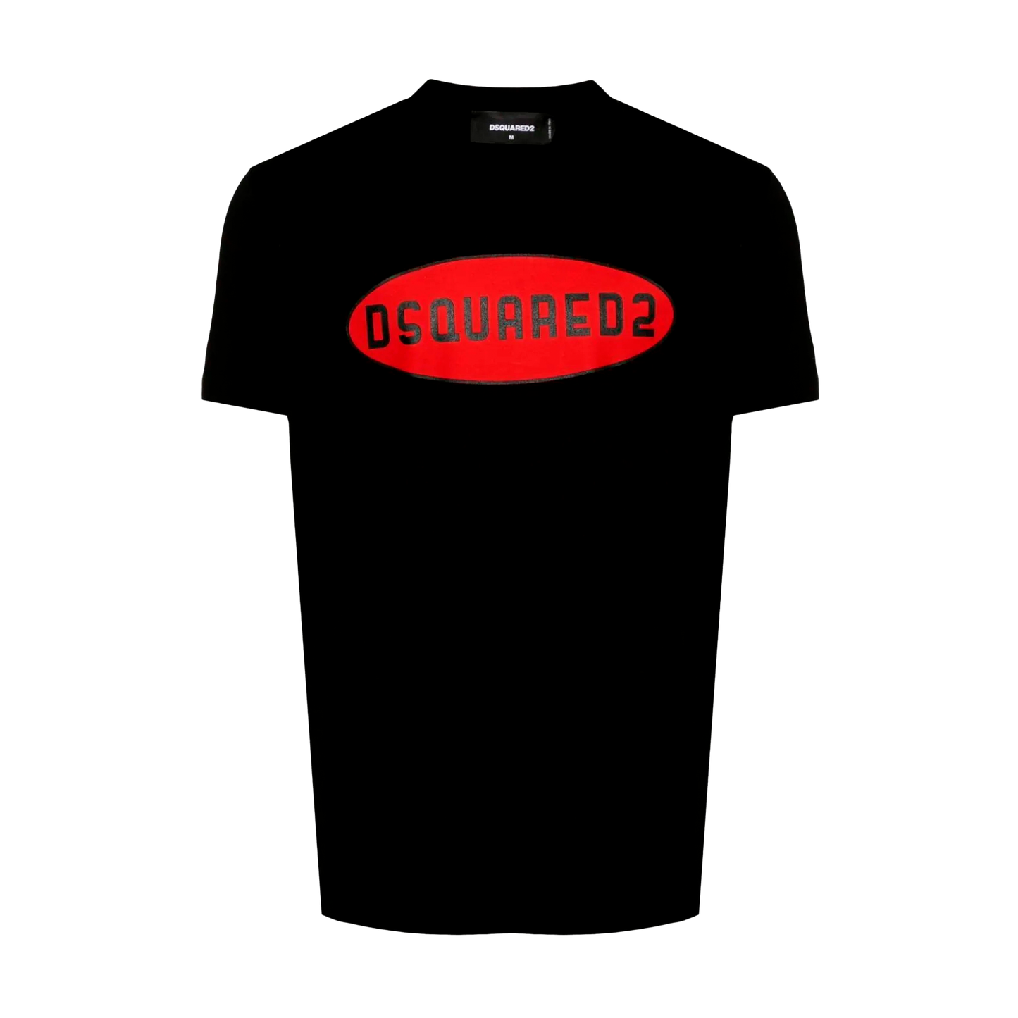 Camiseta Negra Dsquared2 Circle