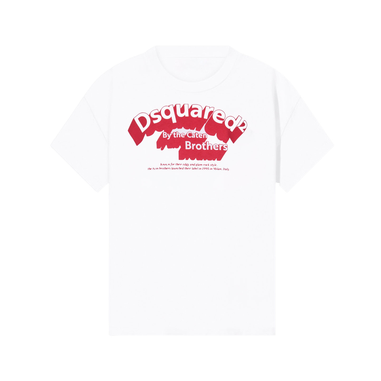 Camiseta Blanca Dsquared2 Brothers