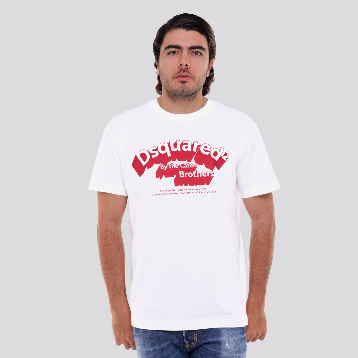 Camiseta Blanca Dsquared2 Brothers
