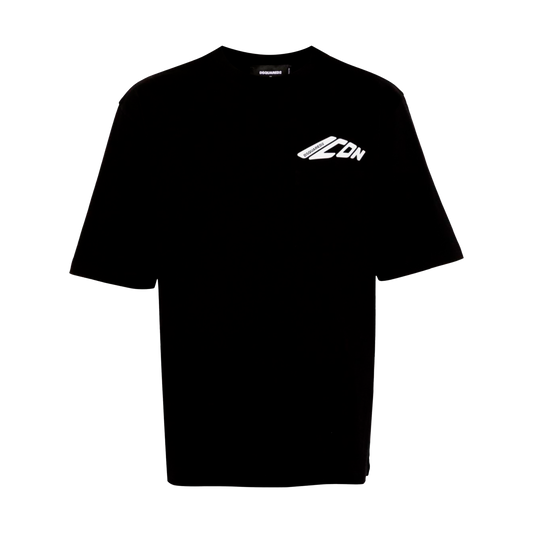 Camiseta Negra Dsquared2 Icon