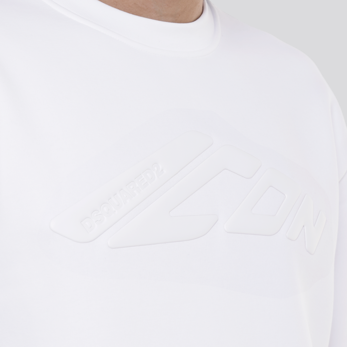 Camiseta Blanca Dsquared2 Icon Logo