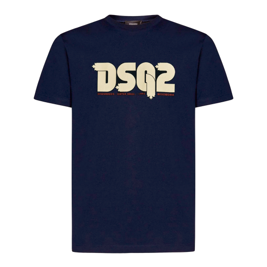 Camiseta Azul Dsquared2 Dsq2