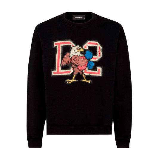 Buzo Negro Dsquared2 Chicken