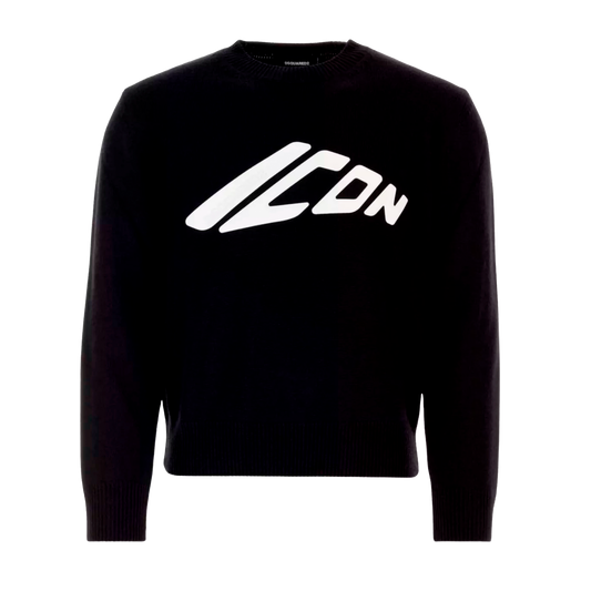 Buzo Negro Dsquared2 Icon