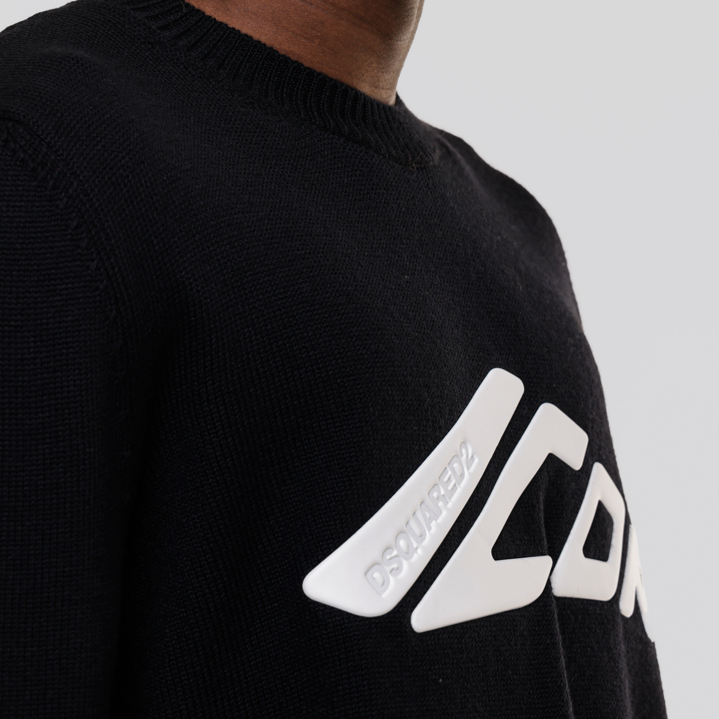 Buzo Negro Dsquared2 Icon