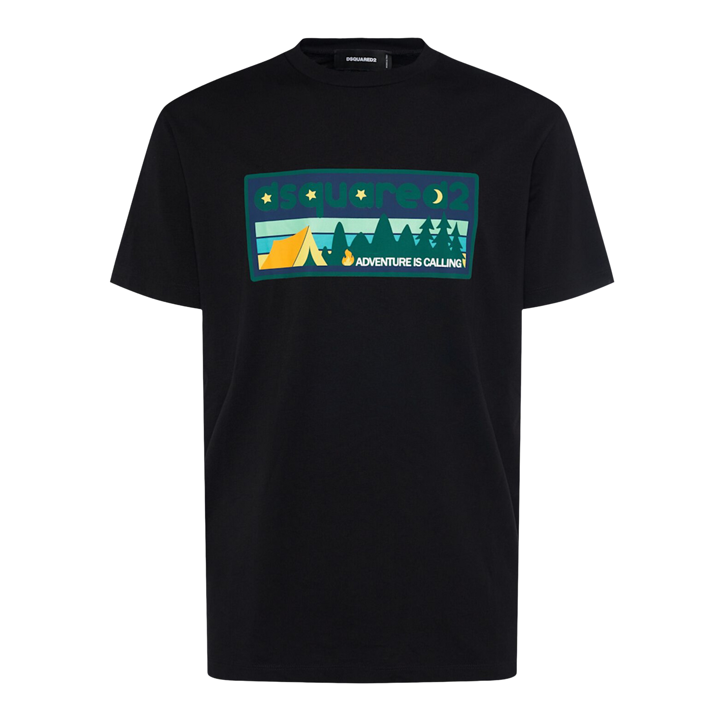 Camiseta Negra Dsquared2 Adventures