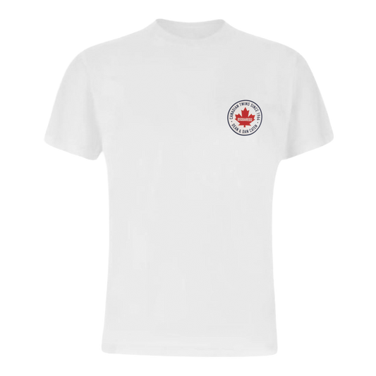 Camiseta Blanca Dsquared2 Canadian Twins