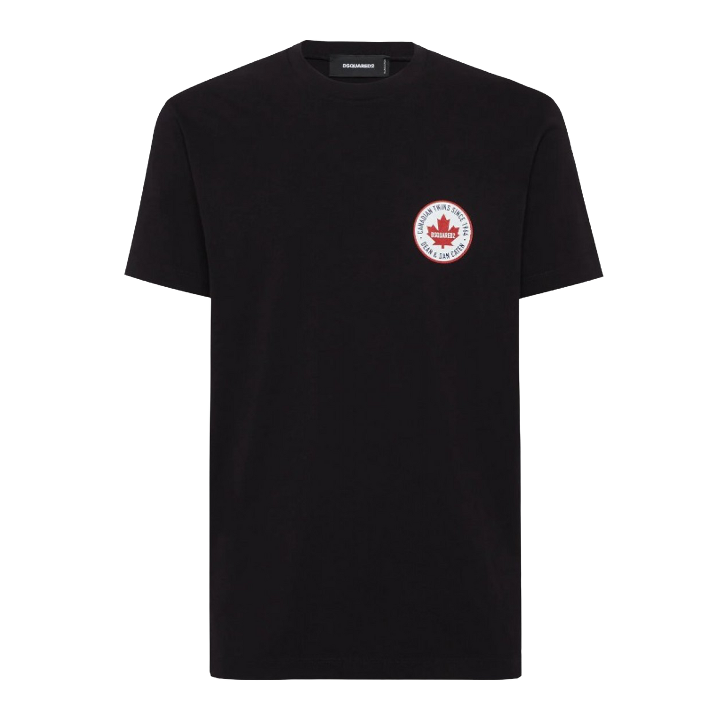 Camiseta Negra Dsquared2 Canadian Twins