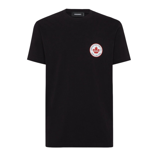Camiseta Negra Dsquared2 Canadian Twins
