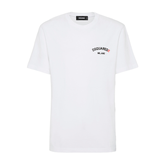 Camiseta Blanca Dsquared2 Milano Chest Logo