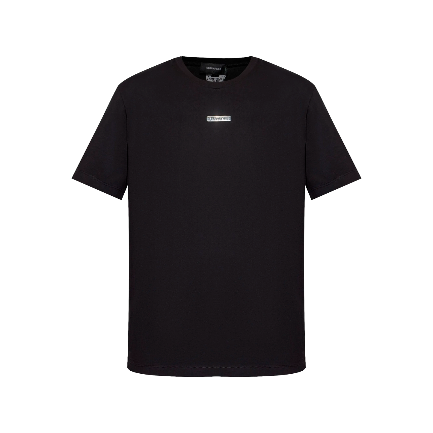 Camiseta Negra Dsquared2 Silver Patch