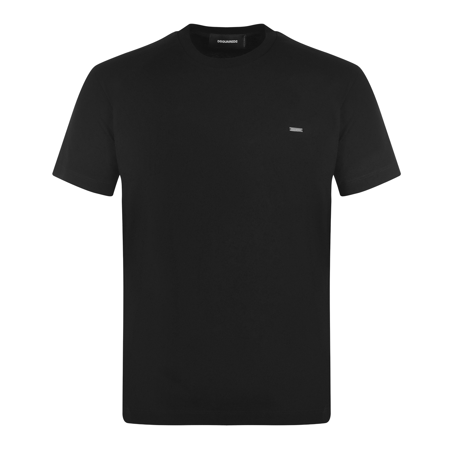 Camiseta Negra Dsquared2 Basic Plaque