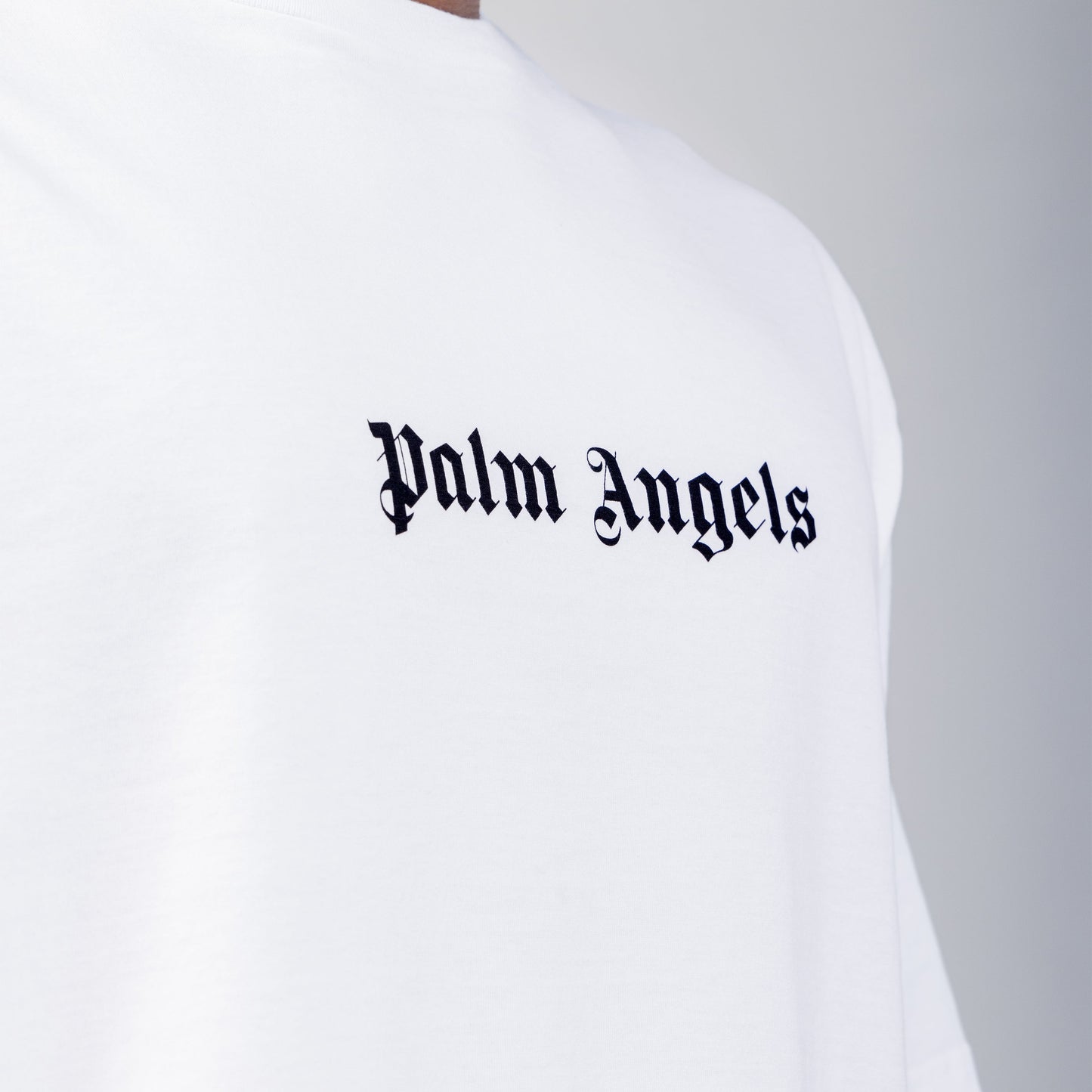 Camiseta Blanca Palm Angels Classic Logo
