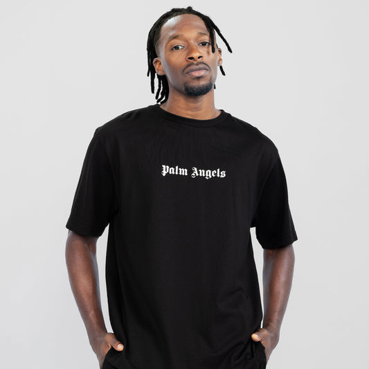 Camiseta Negra Palm Angels Classic Logo