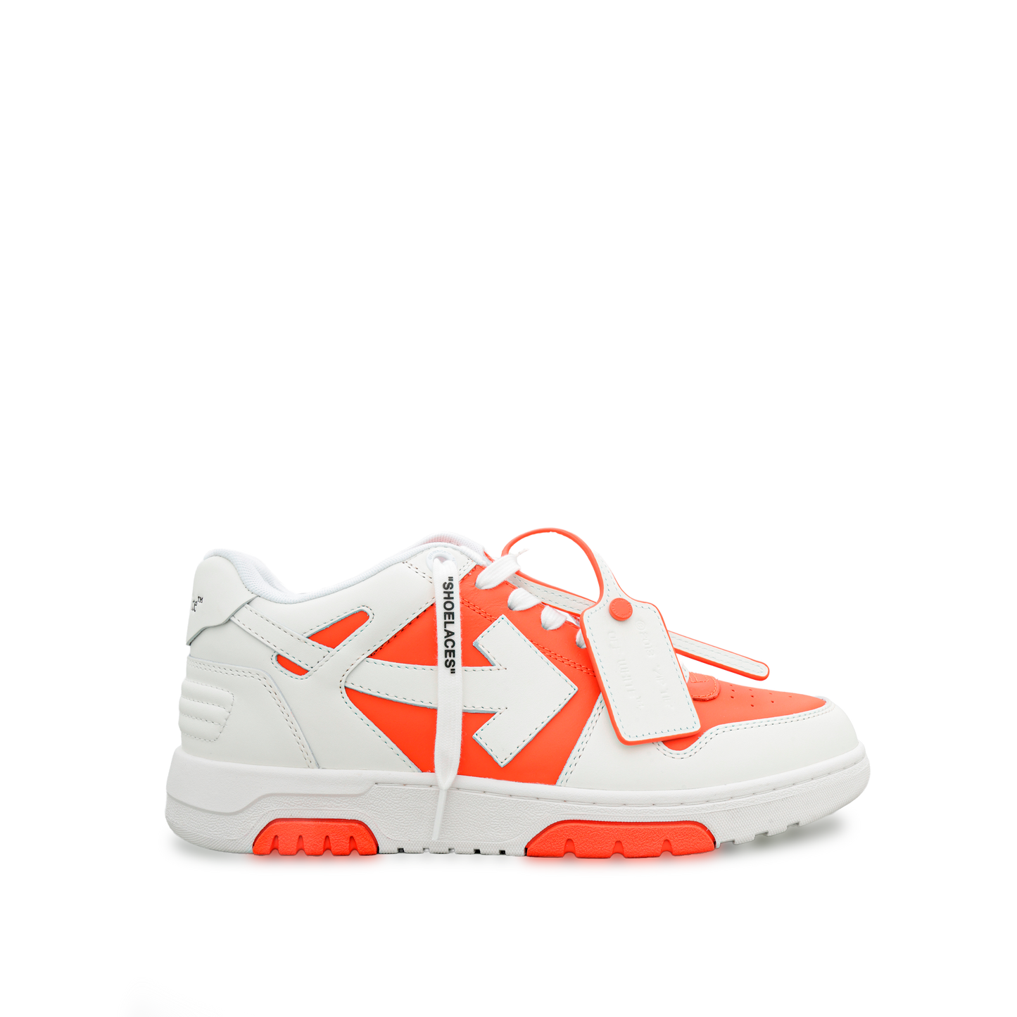 Sneakers Blancos Naranja Off White "OOO"
