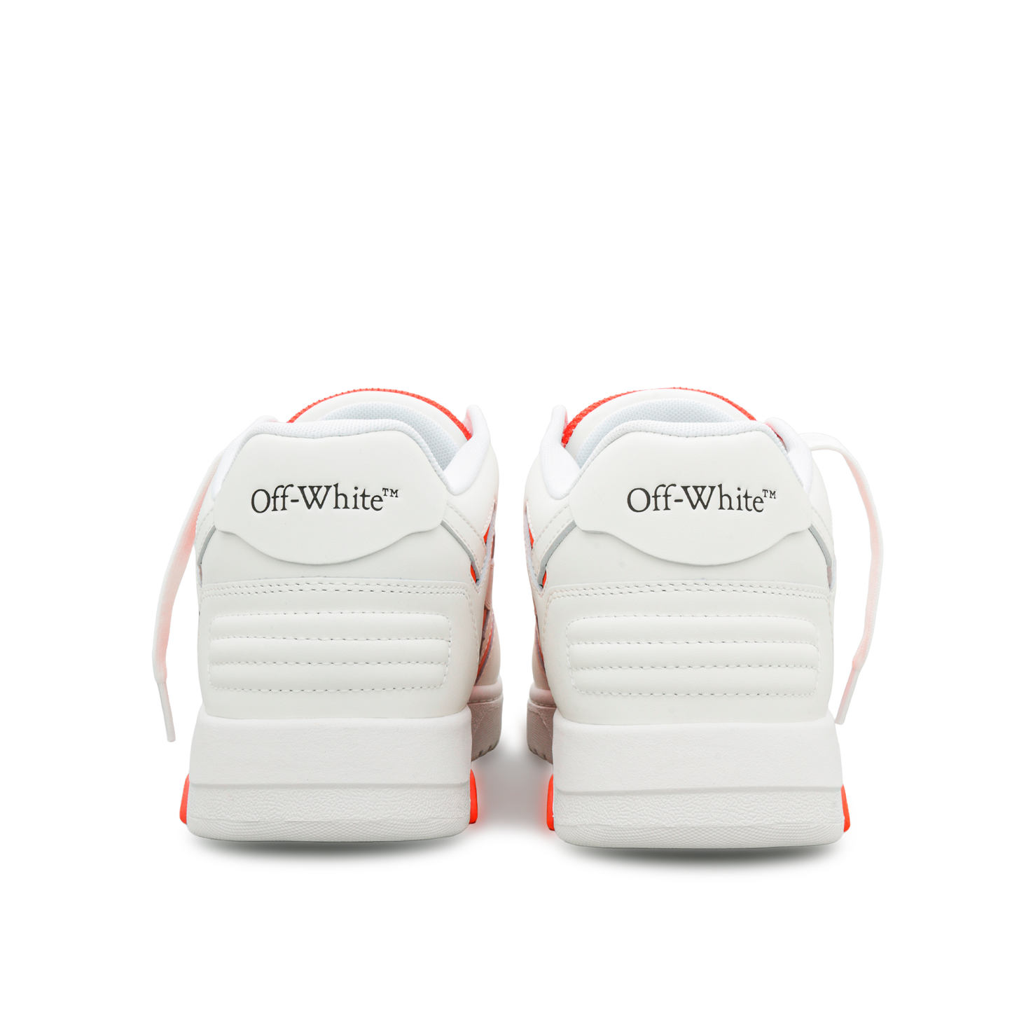 Sneakers Blancos Naranja Off White "OOO"