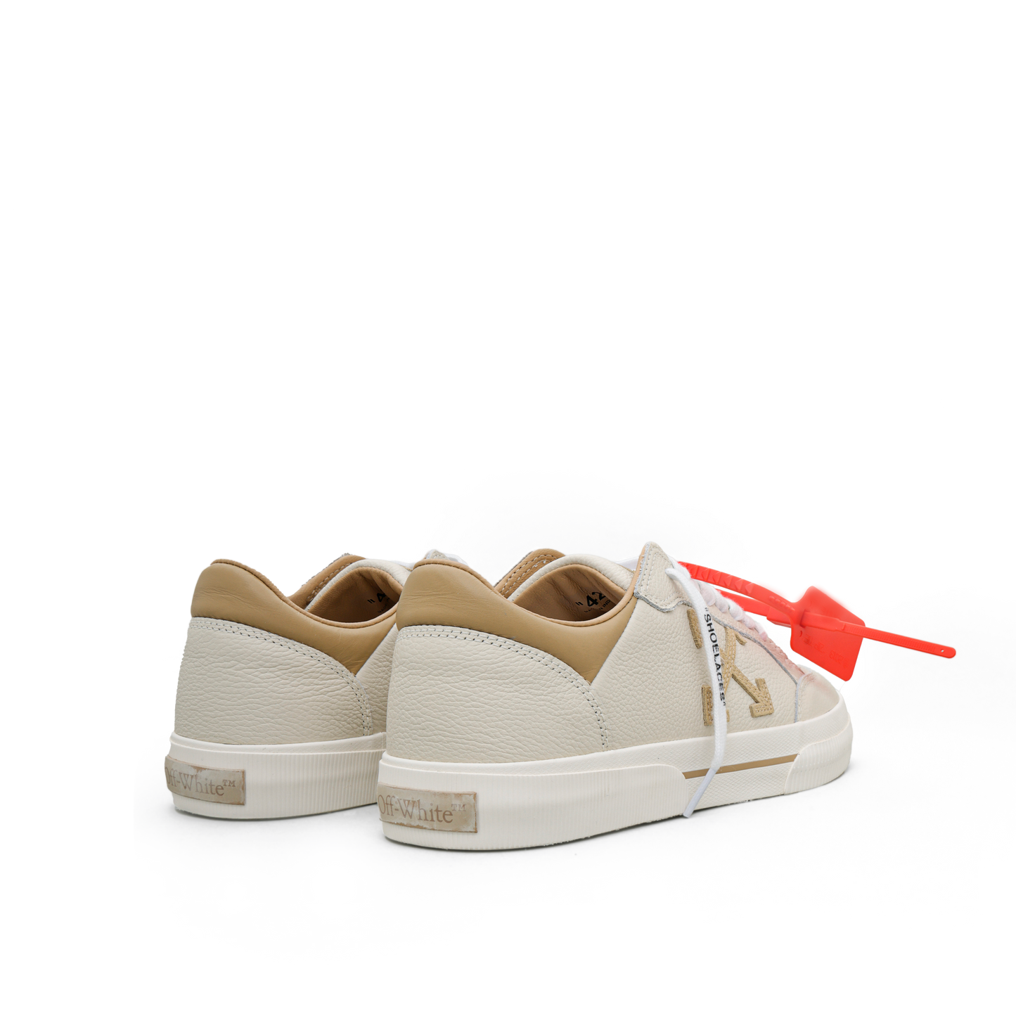 Sneakers Beige Off White Vulcanized