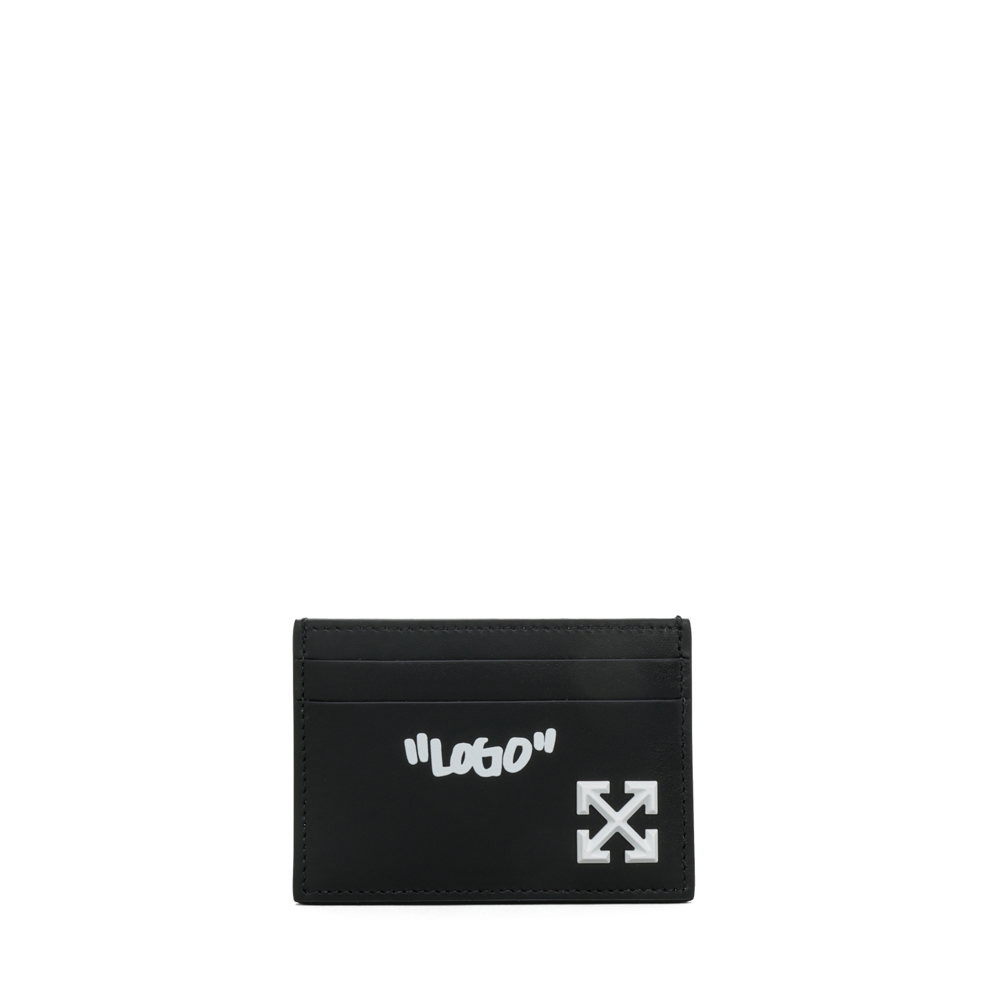 Tarjetero Negro Off-White Jitney