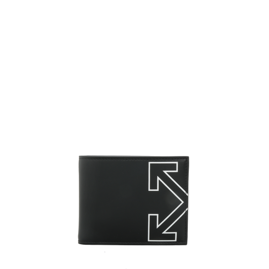 Billetera Negra Off-White Heritage