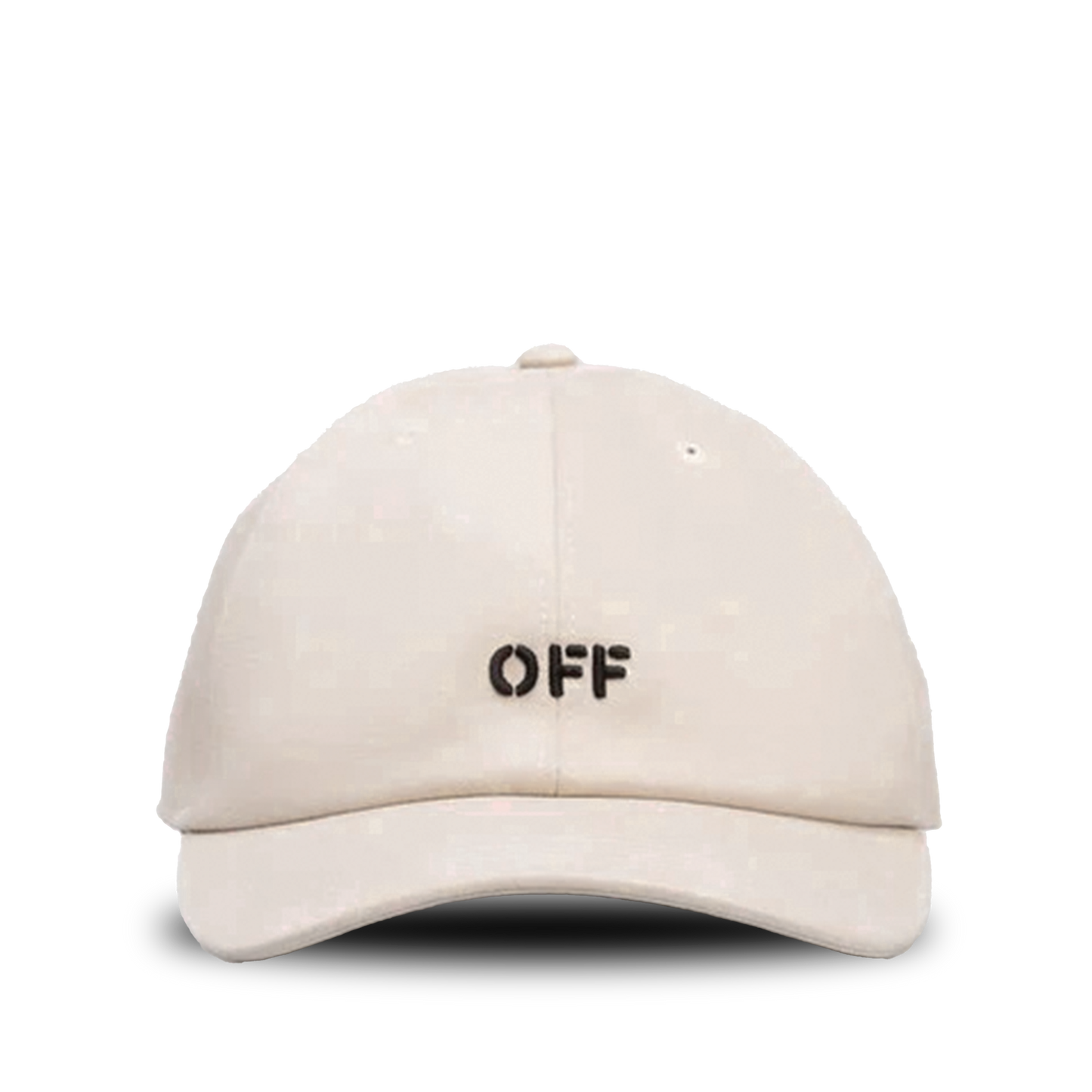 Gorra Beige Off-White Logo