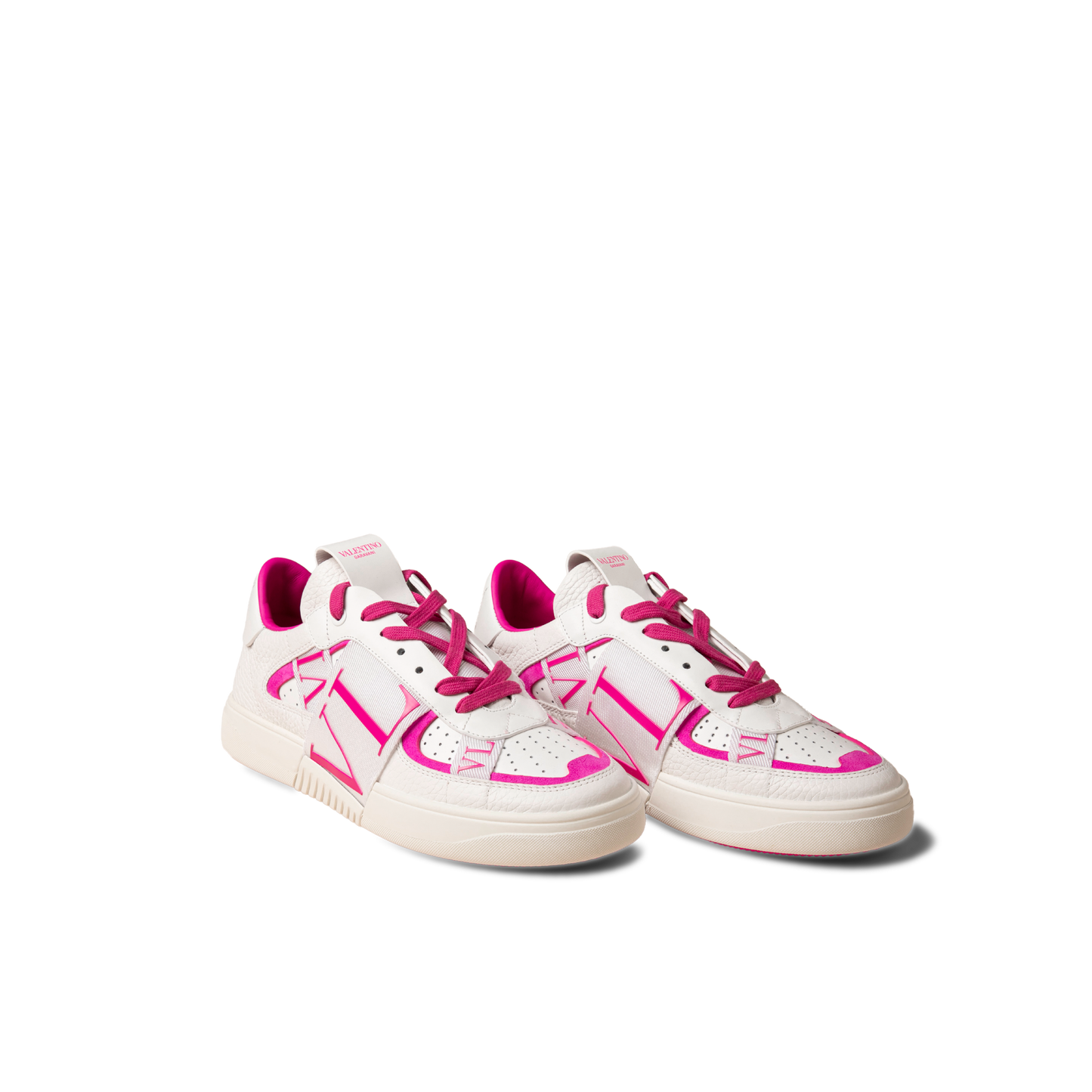Sneakers Blanco Rosa Valentino Vl7N