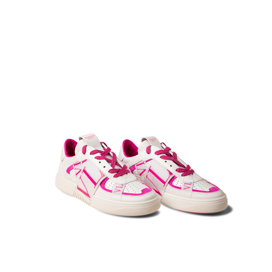 Sneakers Blanco Rosa Valentino Vl7N
