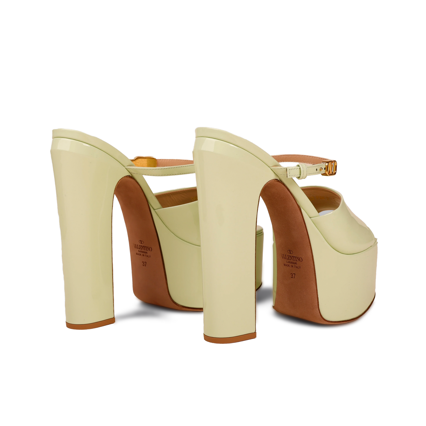 Tacones Verdes Valentino Tan-go 155 mm