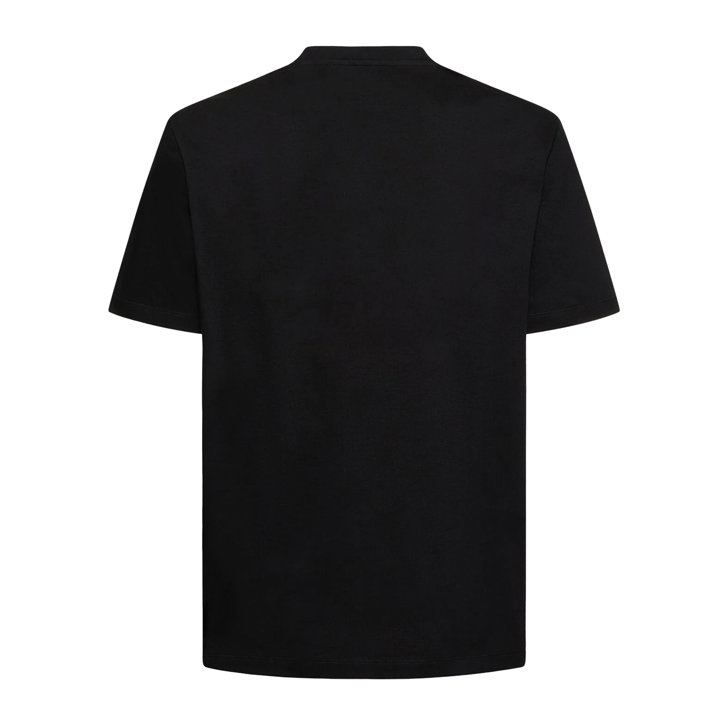Camiseta Negra Versace Fire Logo