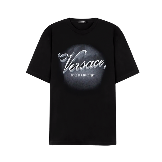 Camiseta Negra Versace Based