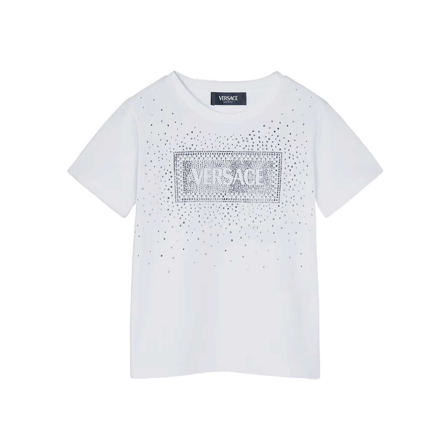 Camiseta Blanca Versace Crystal