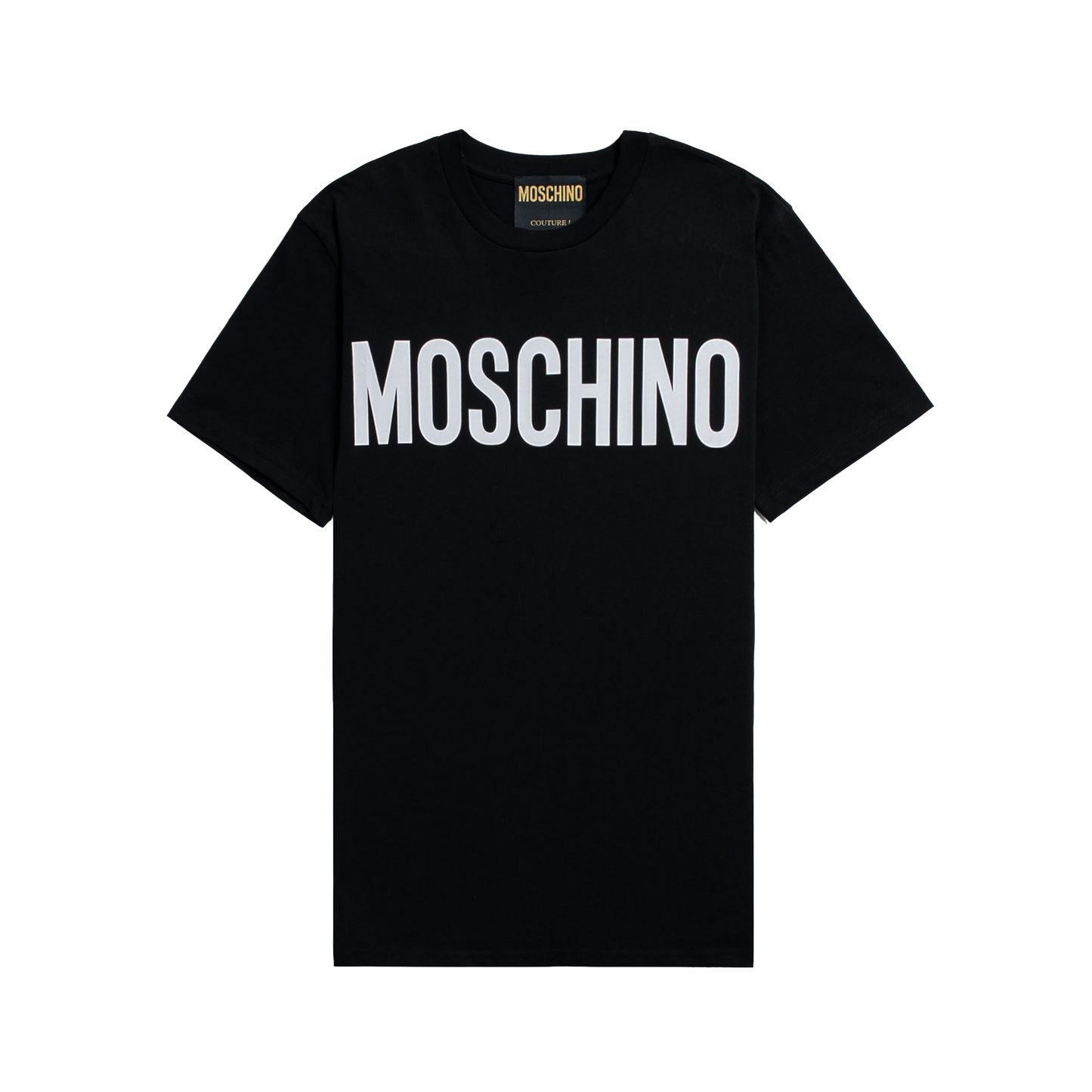 Camiseta Negra Moschino Logo